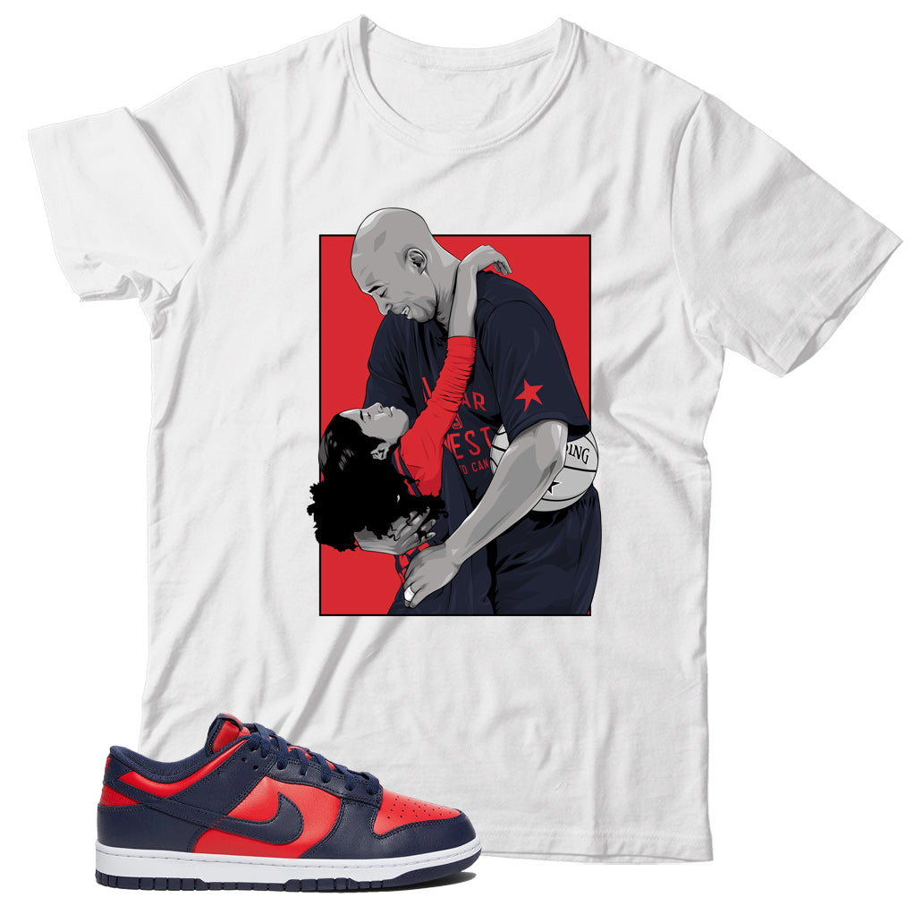NH T-Shirt Match Nike Dunk Low Team Red main image 1