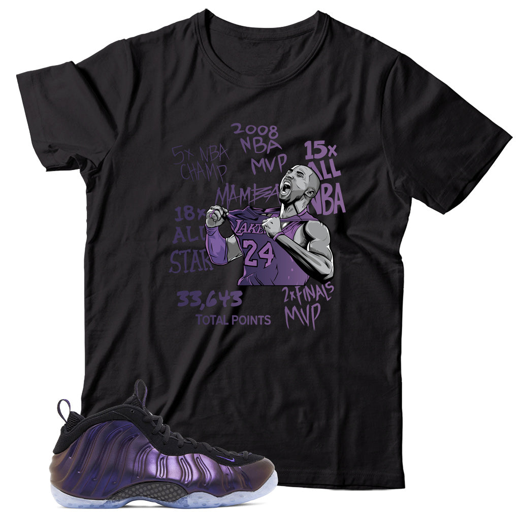 Foamposite One Eggplant shirt