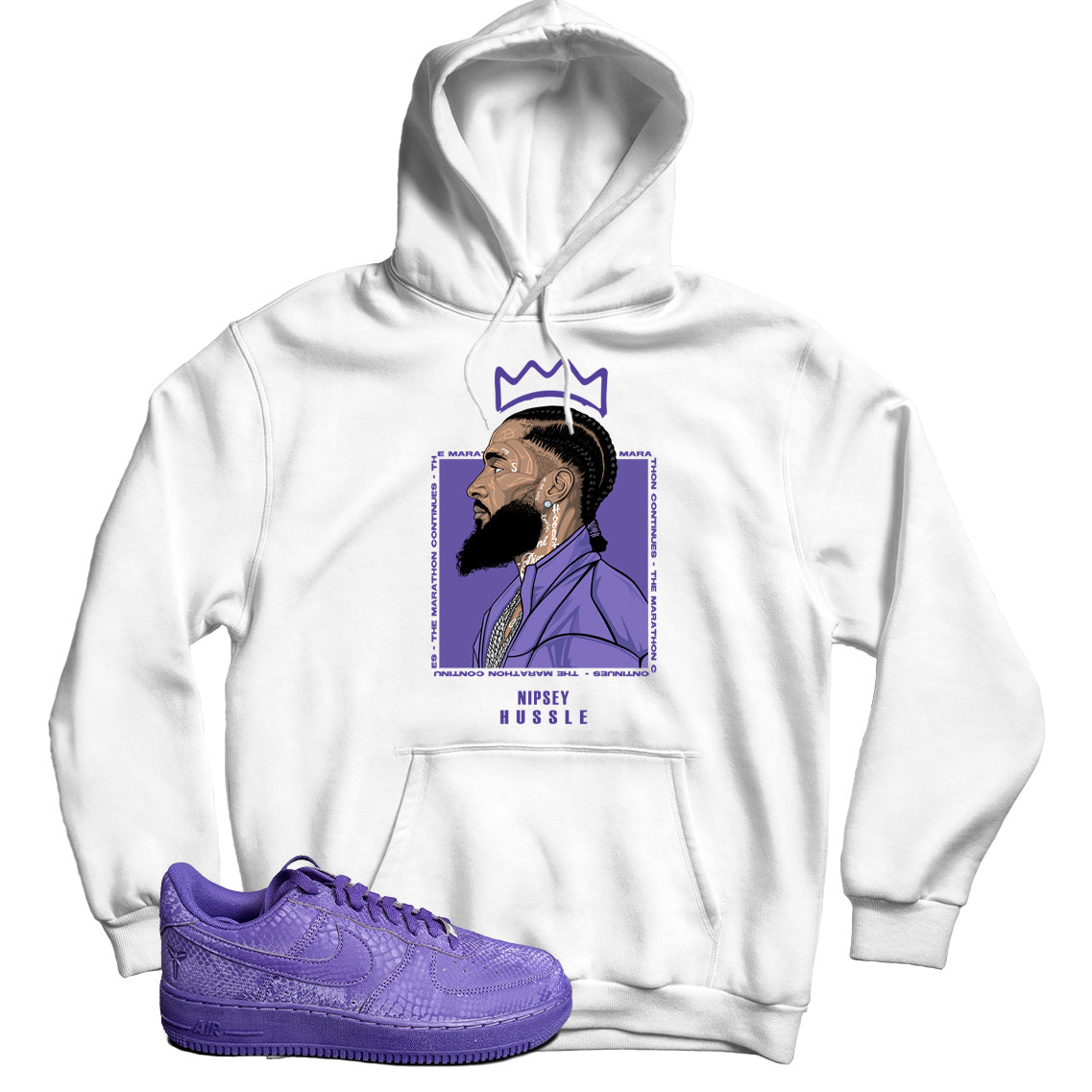 Air Force 1 Low Kobe Bryant Court Purple hoodie