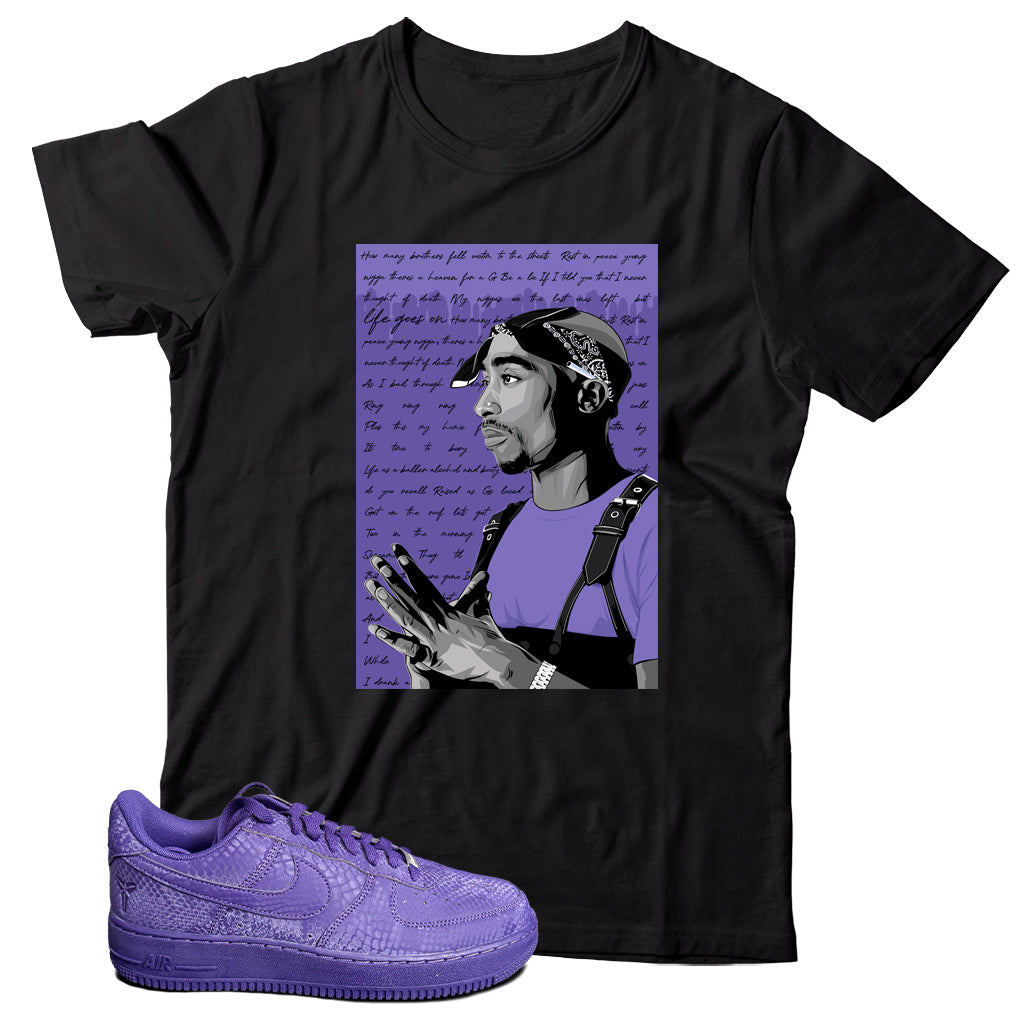 Air Force 1 Low Kobe Bryant Court Purple shirt