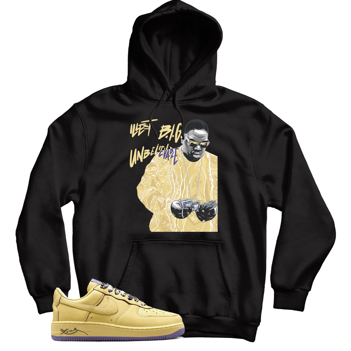 Air Force 1 Low Kobe Bryant Mamba hoodie