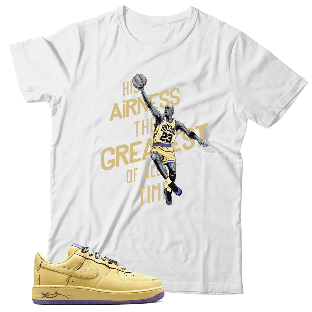 Air Force 1 Low Kobe Bryant Mamba shirt