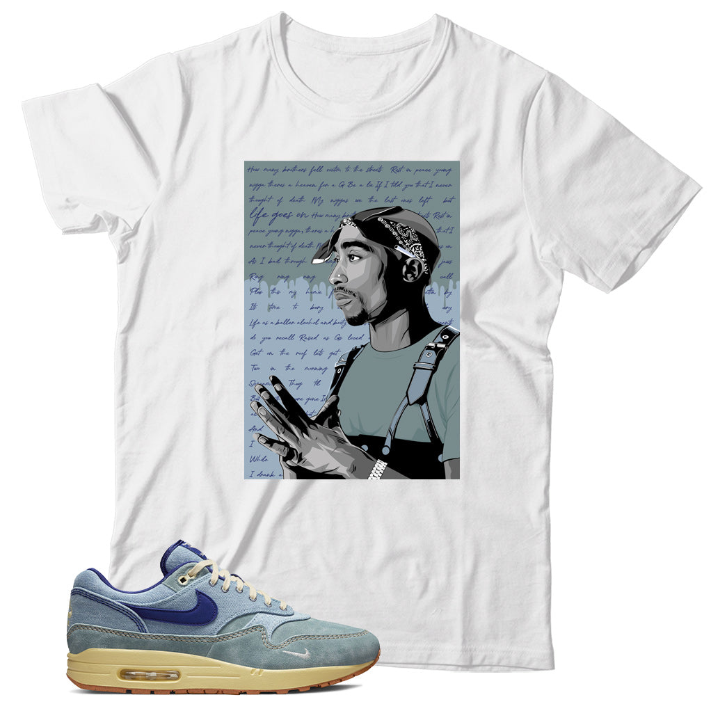 Nike Air Max 1 Dirty Denim shirt