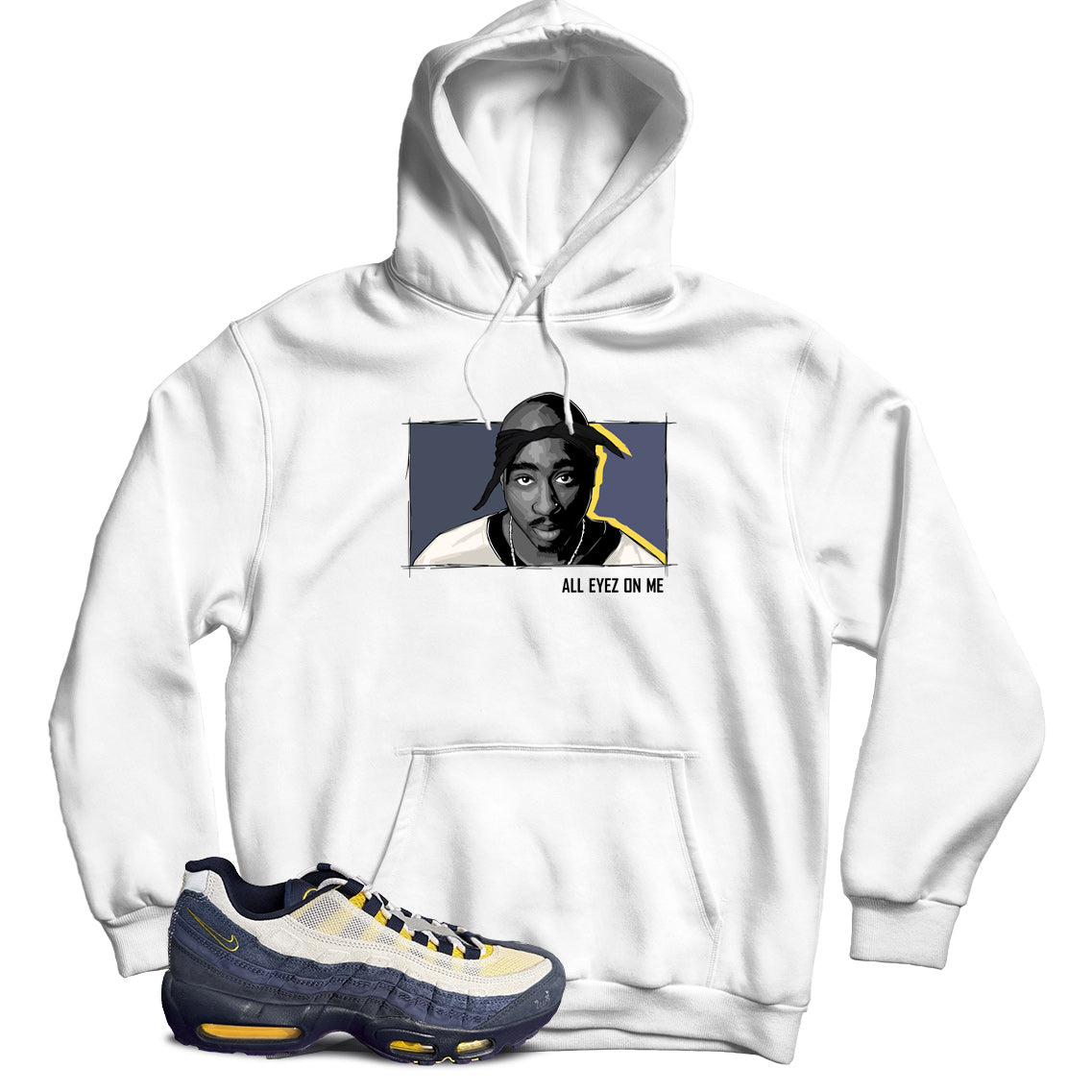 Air Max 95 Eric Koston Obsidian Speed Yellow hoodie