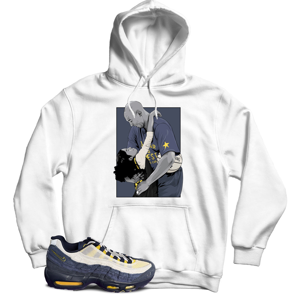 Air Max 95 Eric Koston Obsidian Speed Yellow hoodie