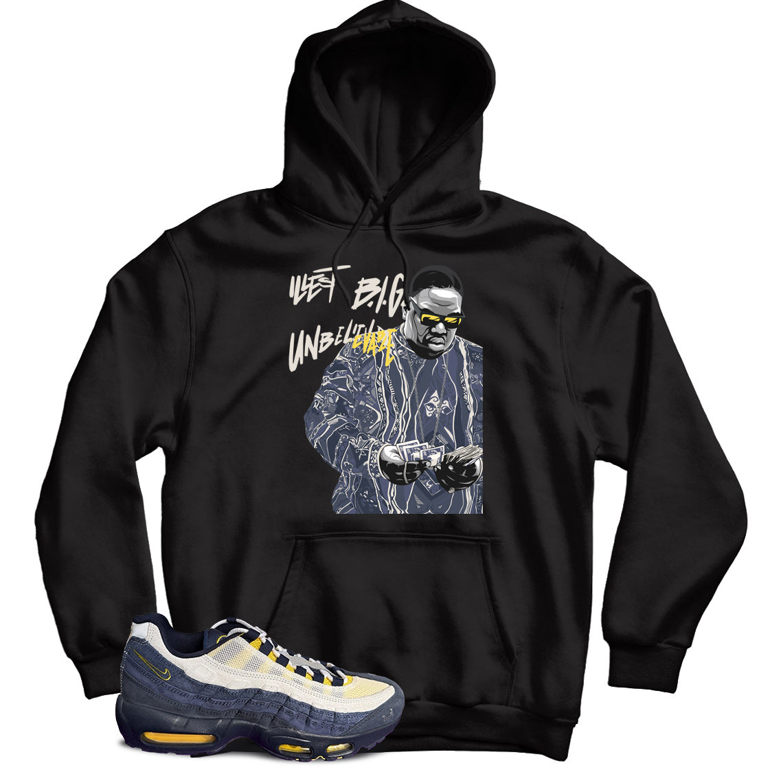 Air Max 95 Eric Koston Obsidian Speed Yellow hoodie