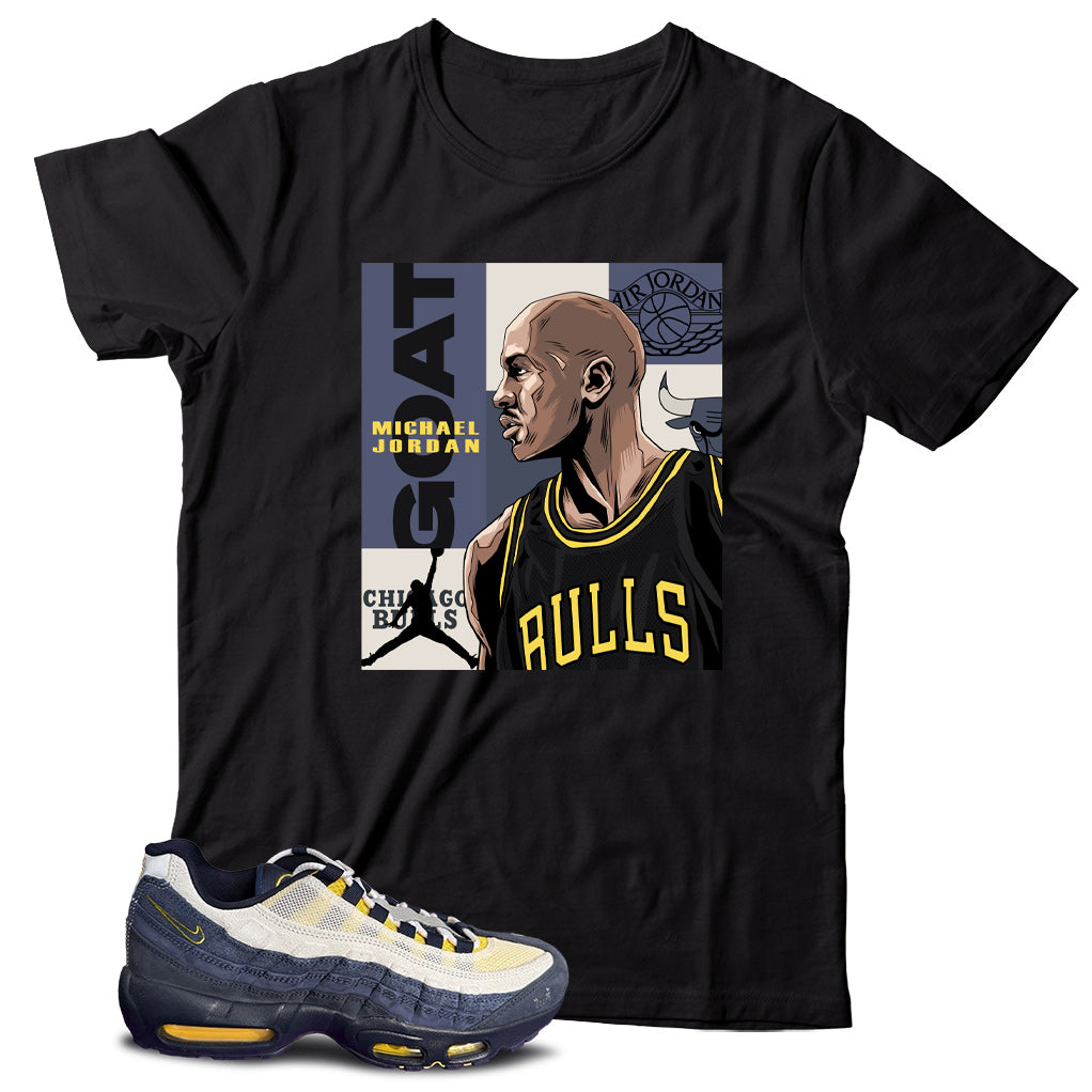 Air Max 95 Eric Koston Obsidian Speed Yellow shirt