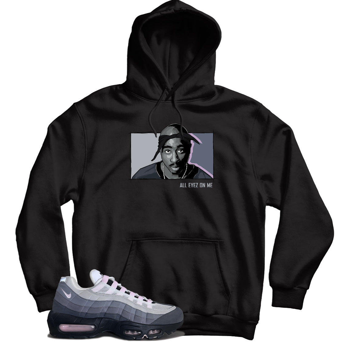 Air Max 95 Pink Foam Hoodie