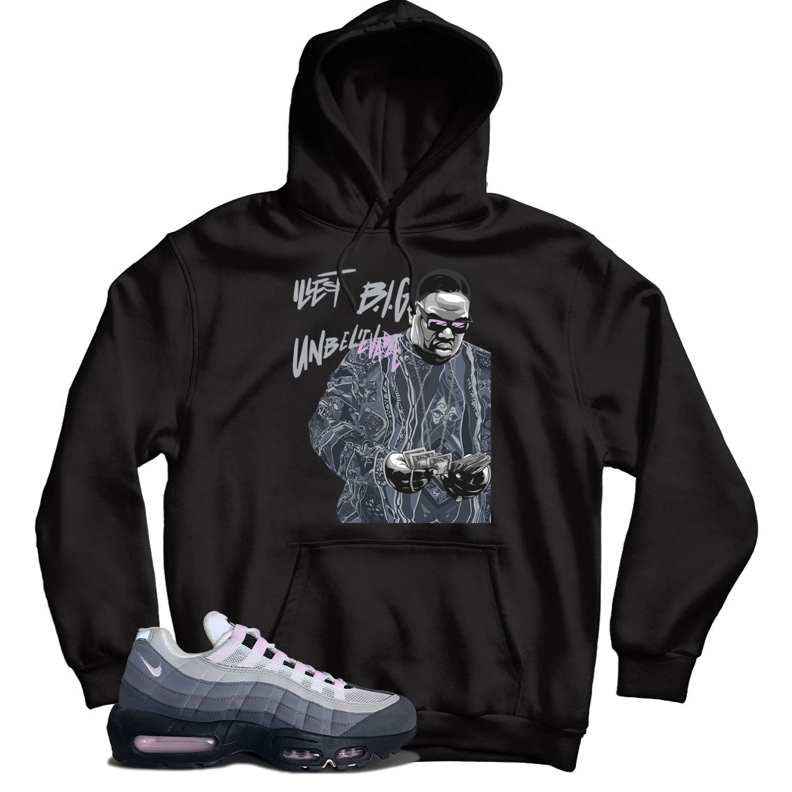 Air Max 95 Pink Foam Hoodie