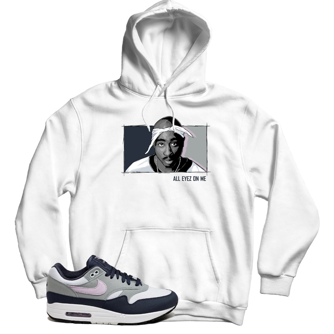 Air Max Obsidian Lilac Bloom hoodie