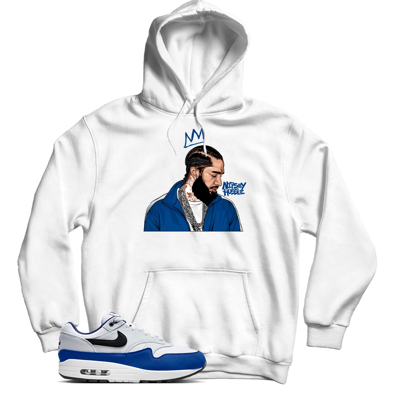 Air Max Deep Royal Blue hoodie