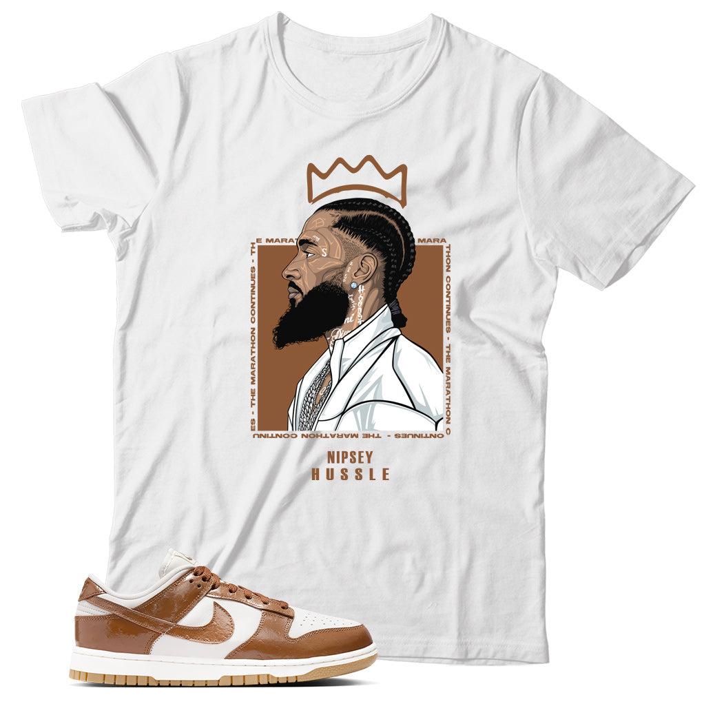 Dunk Low Brown Ostrich shirt