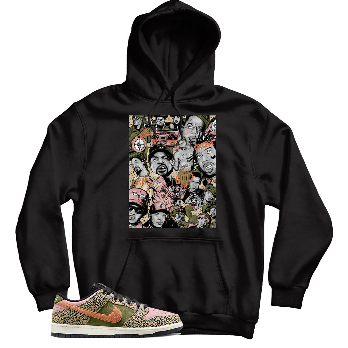 Hoodie Match Nike Dunk Low Arts-Rec