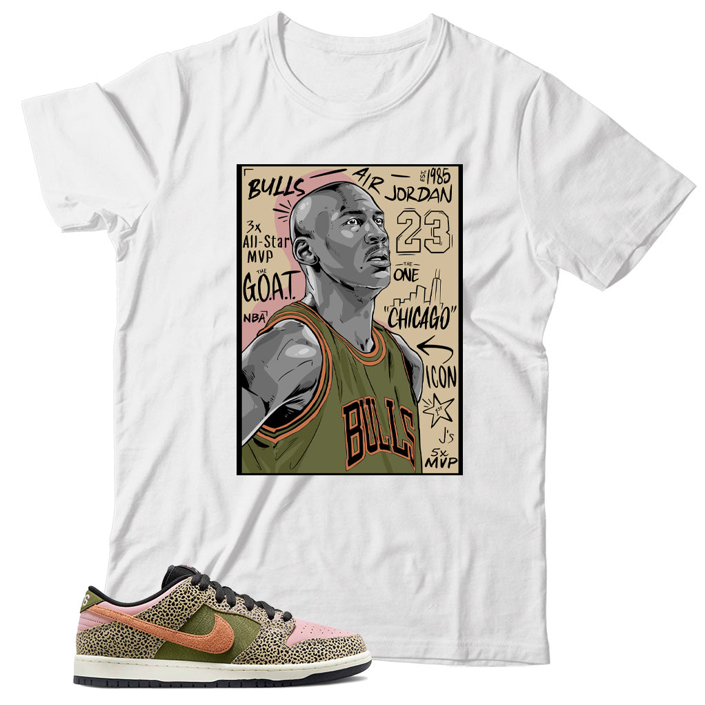 T-Shirt Match Nike Dunk Low Arts-Rec