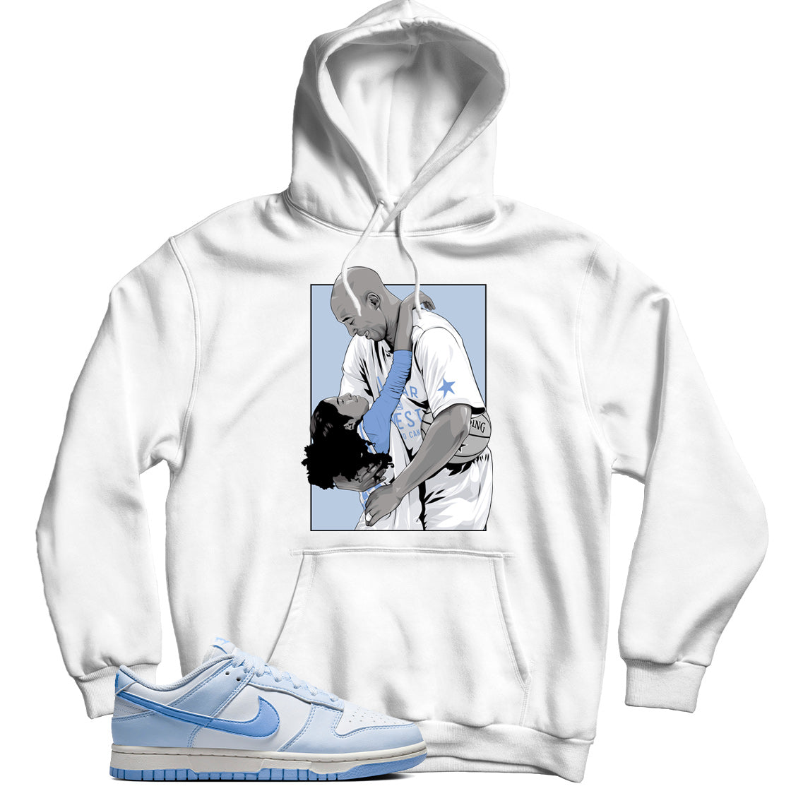 Dunk Low Blue Tint hoodie