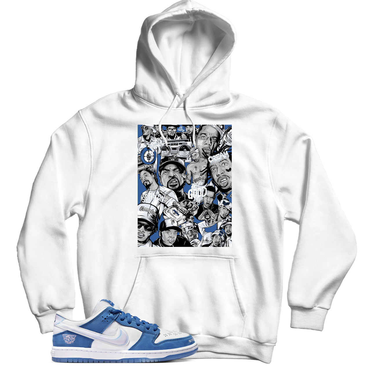 KB Hoodie Match Nike Dunk Low Adobe