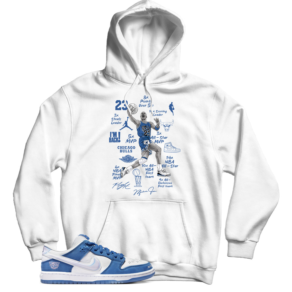 MJ(2) Hoodie Match Nike Dunk Low Born x Raised â Shirt Match Kicks
