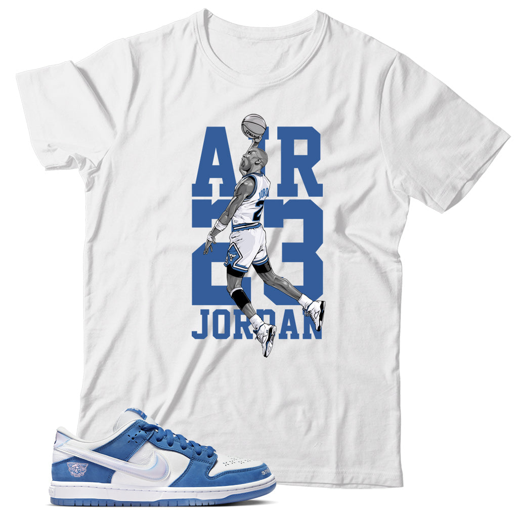 Dunk Low Born x Raised shirt