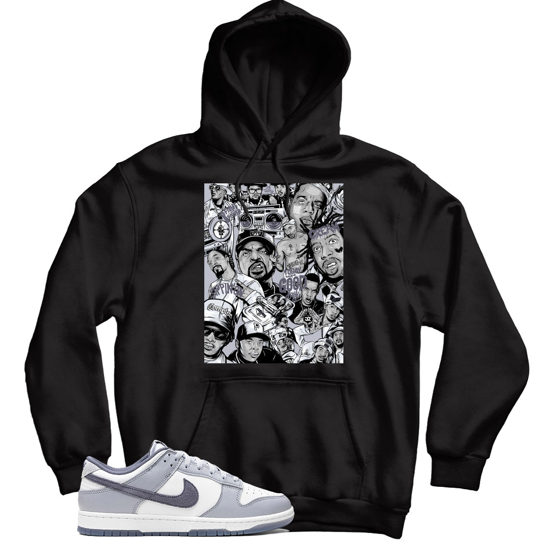 dunk low Light Carbon hoodie