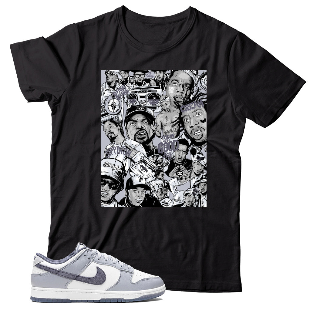 Light Carbon dunks shirt