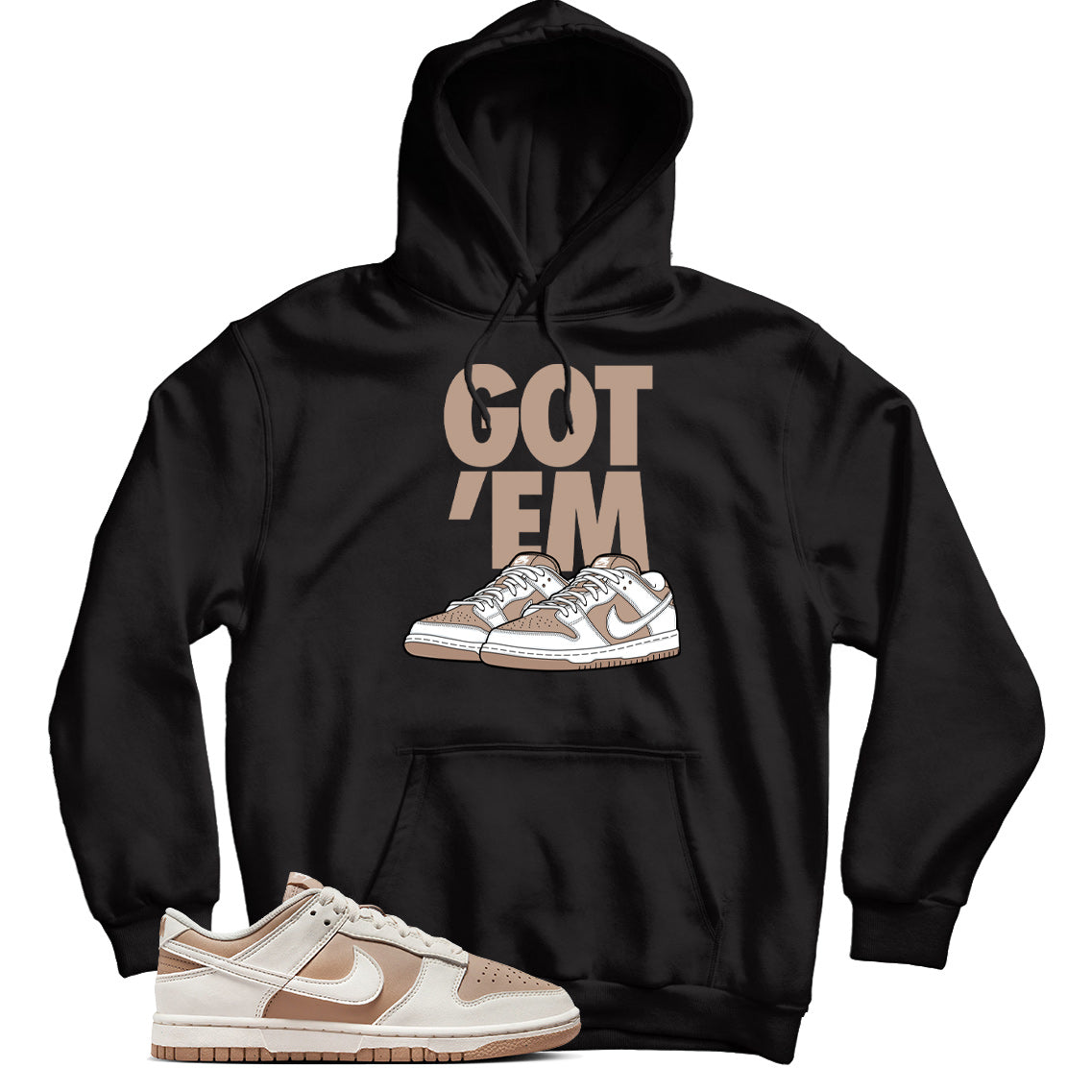 Dunk Low Next Nature Beige Sail hoodie