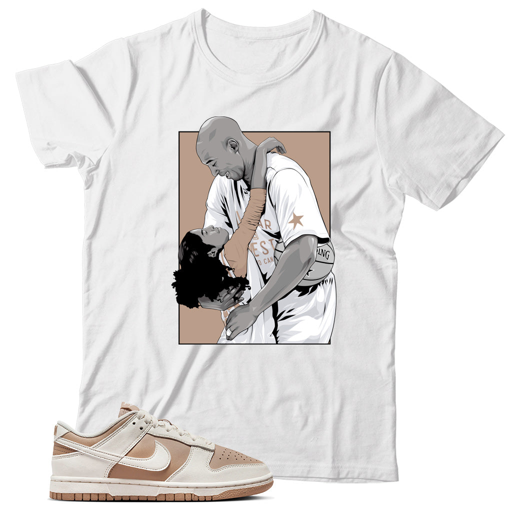 Dunk Low Beige Sail shirt