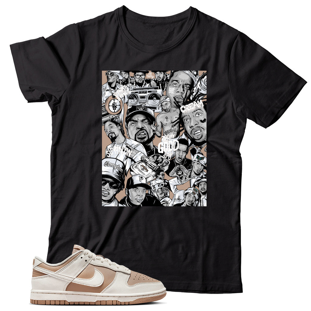 Dunk Low Beige Sail shirt
