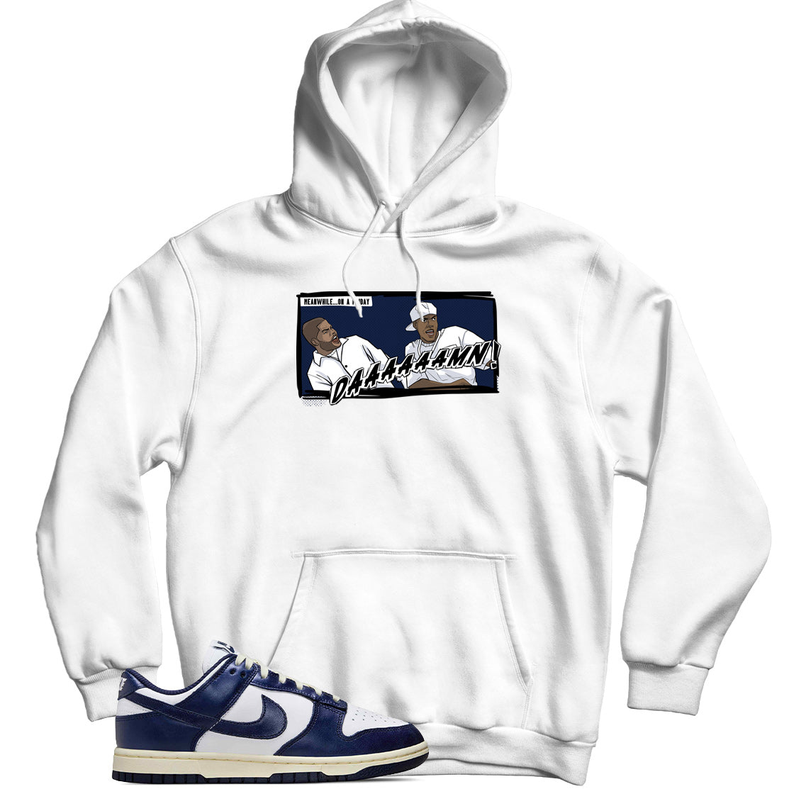 Dunk Low Vintage Navy hoodie