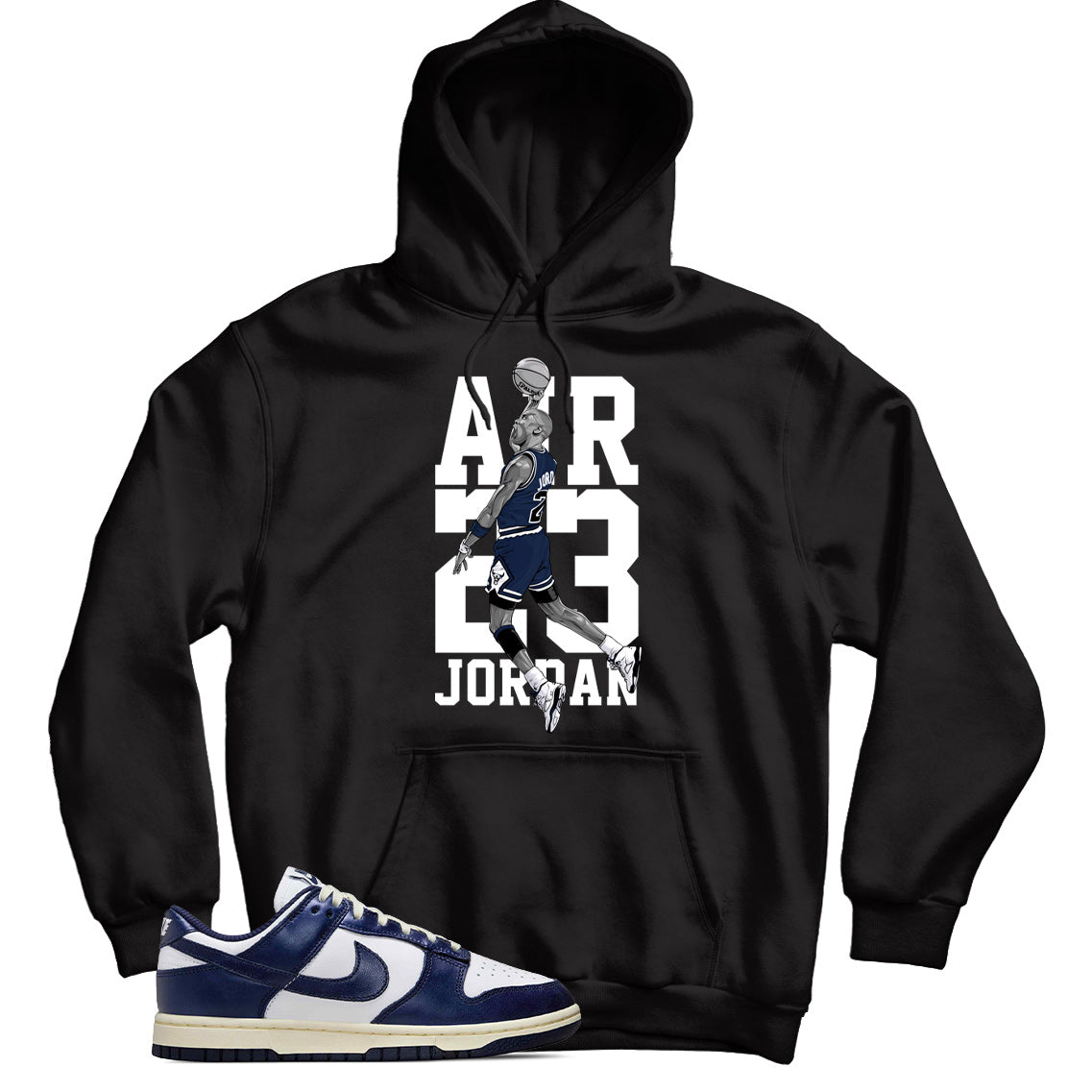 Dunk Low Vintage Navy hoodie