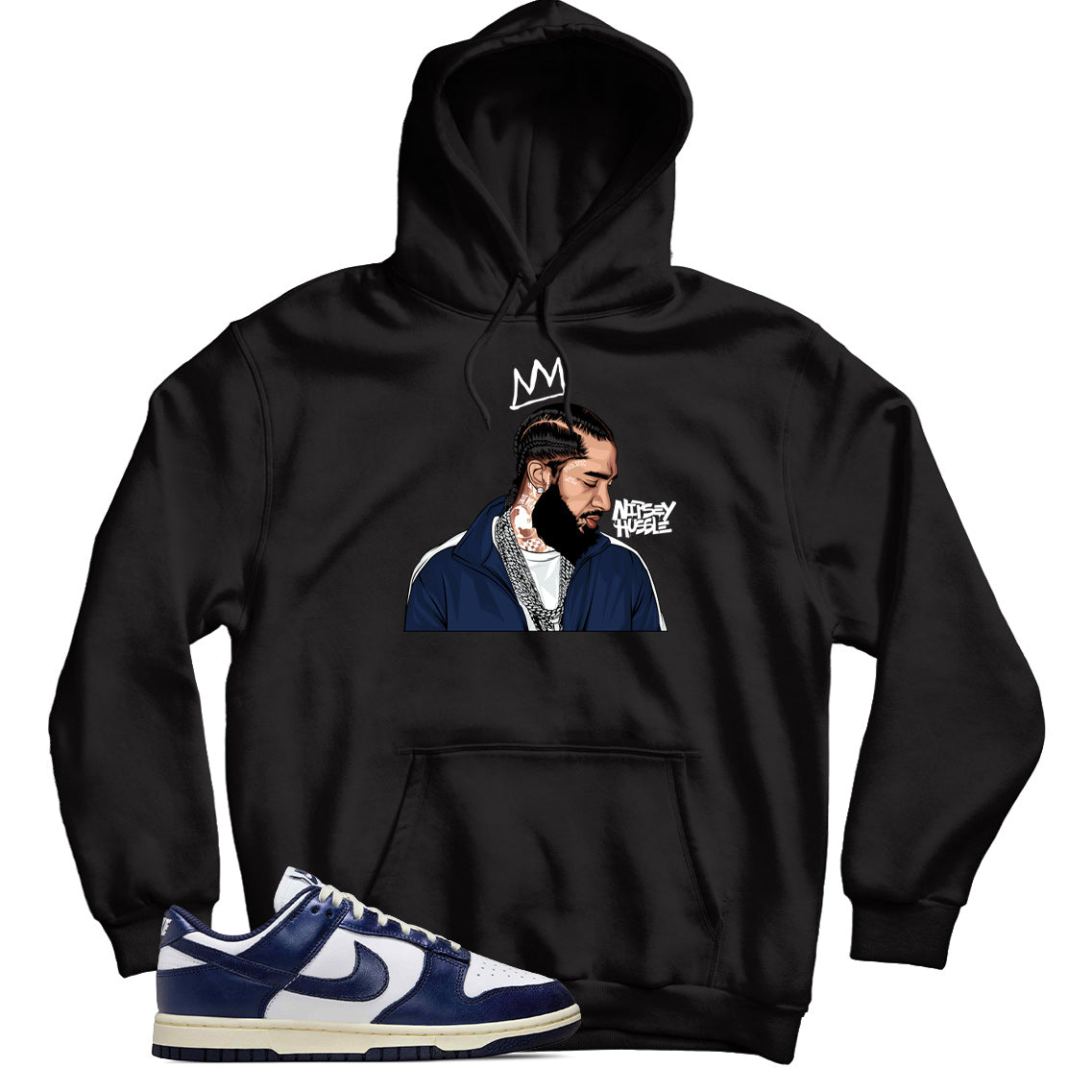 Dunk Low Vintage Navy hoodie