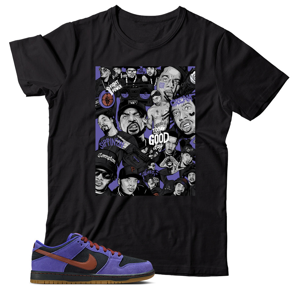 Dunk Low Persian Violet shirt