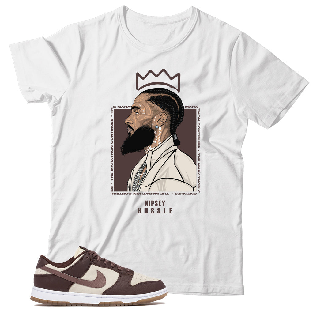 Dunk Low Plum Eclipse shirt