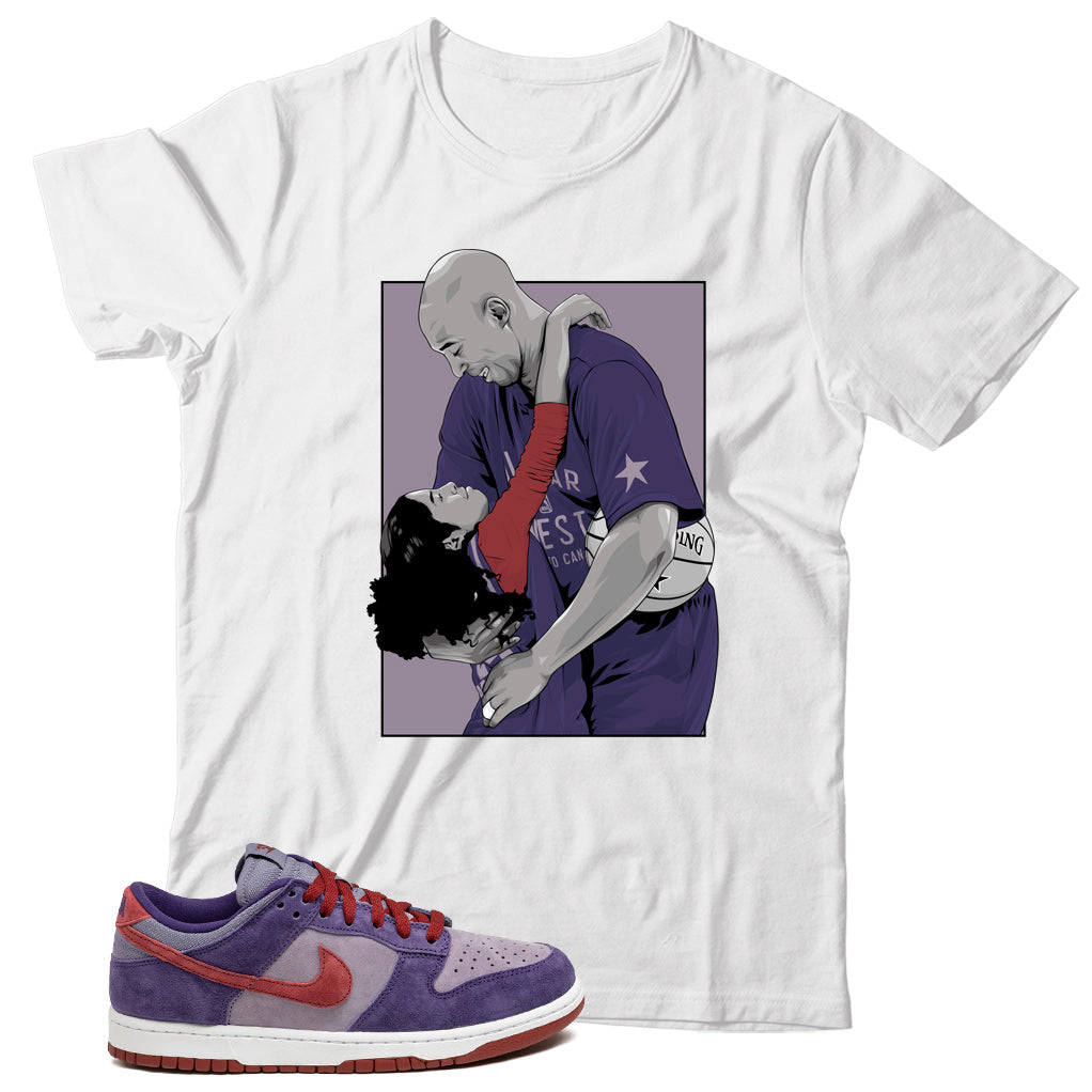 Dunk Low Plum shirt
