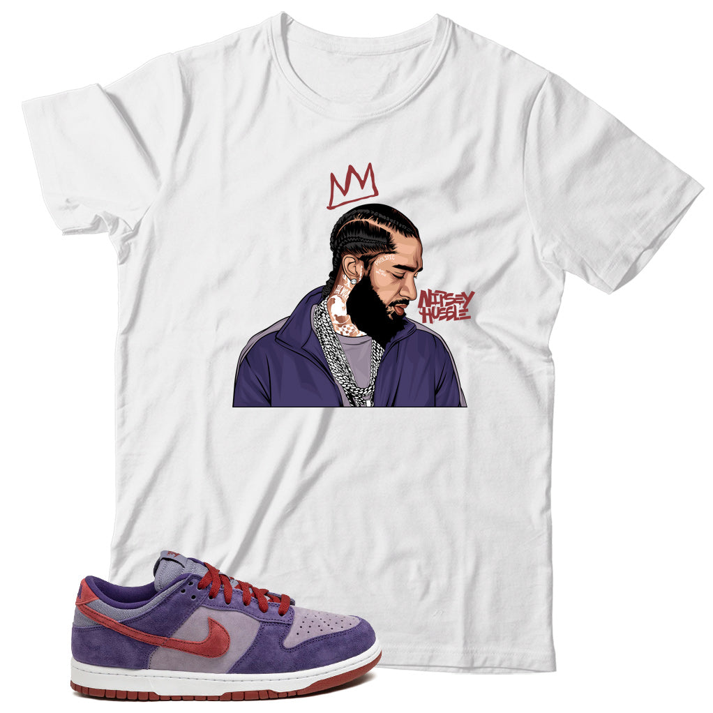 Dunk Low Plum shirt