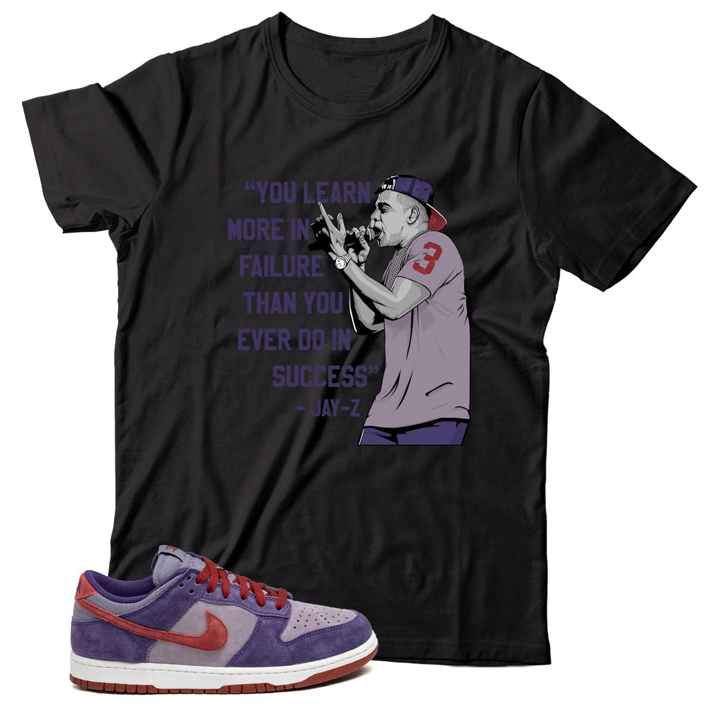 Dunk Low Plum shirt