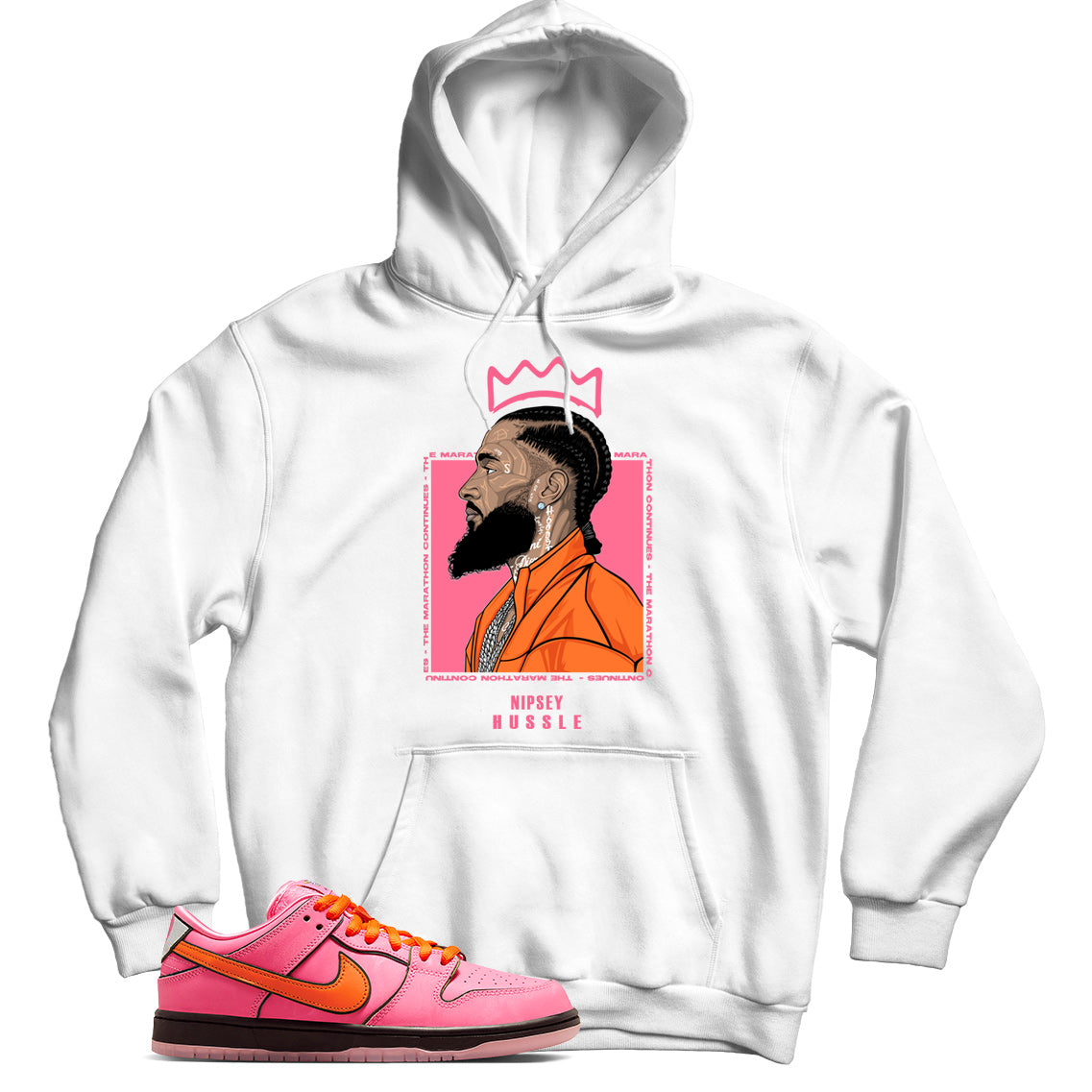 Dunk Low Powerpuff Girls Blossom hoodie