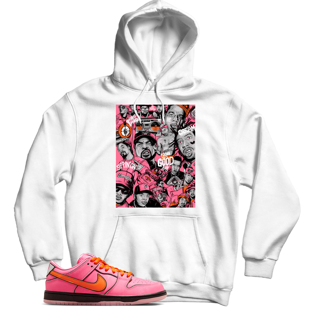 MJ(3) Hoodie Match Nike Dunk Low Powerpuff Girls Buttercup main image 0