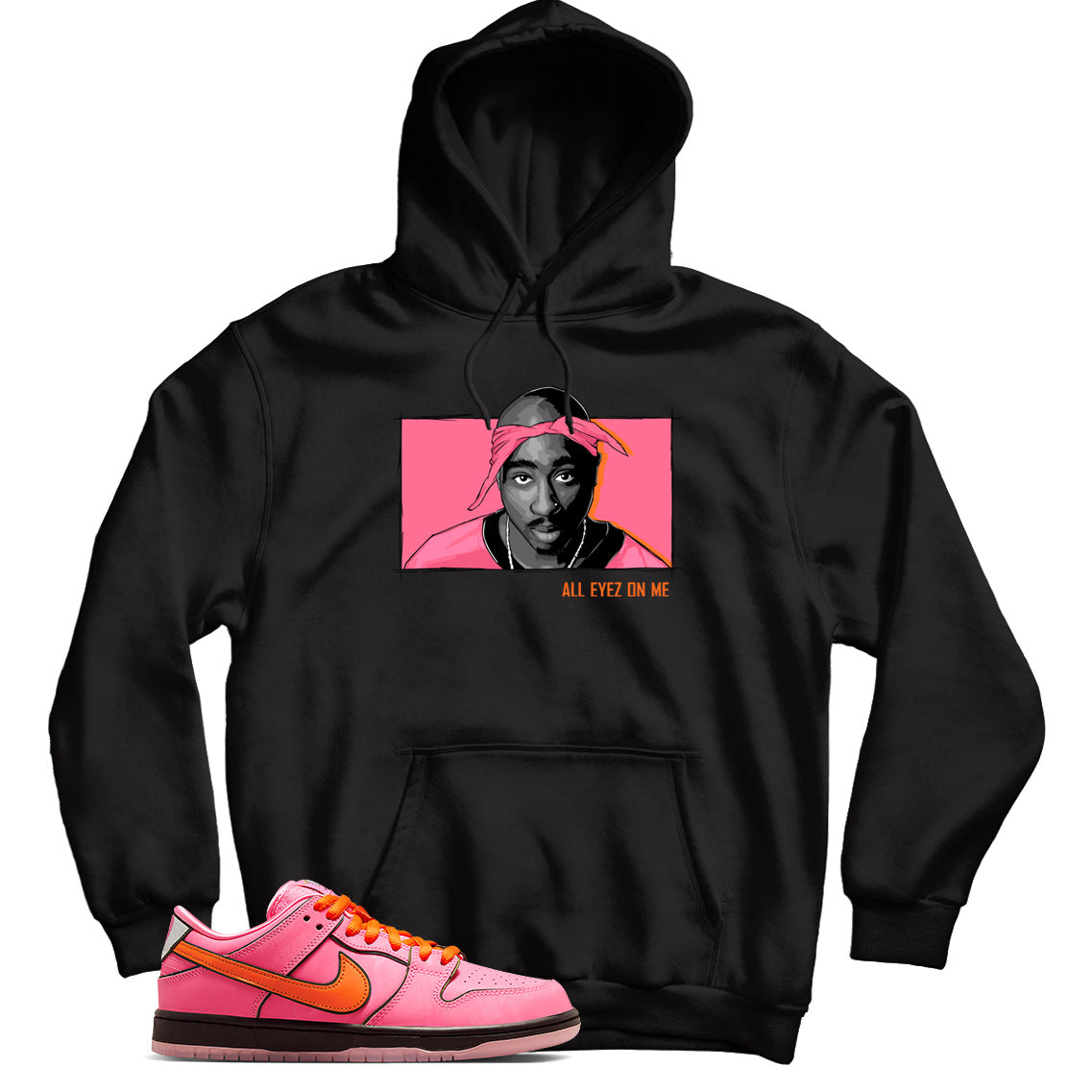 Hoodie Match Nike Dunk Low Powerpuff Girls Blossom