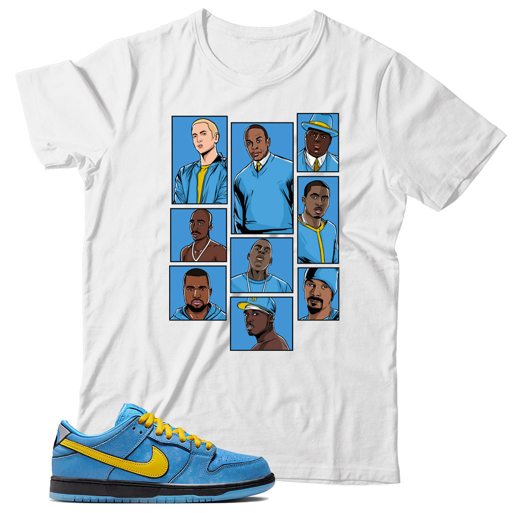 Dunk Low Powerpuff Girls Bubbles shirt