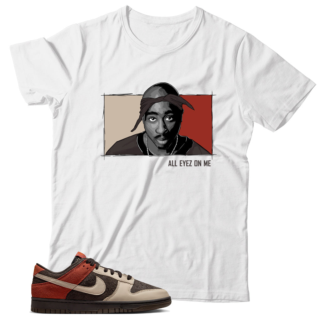 Dunk Low Red Panda shirt