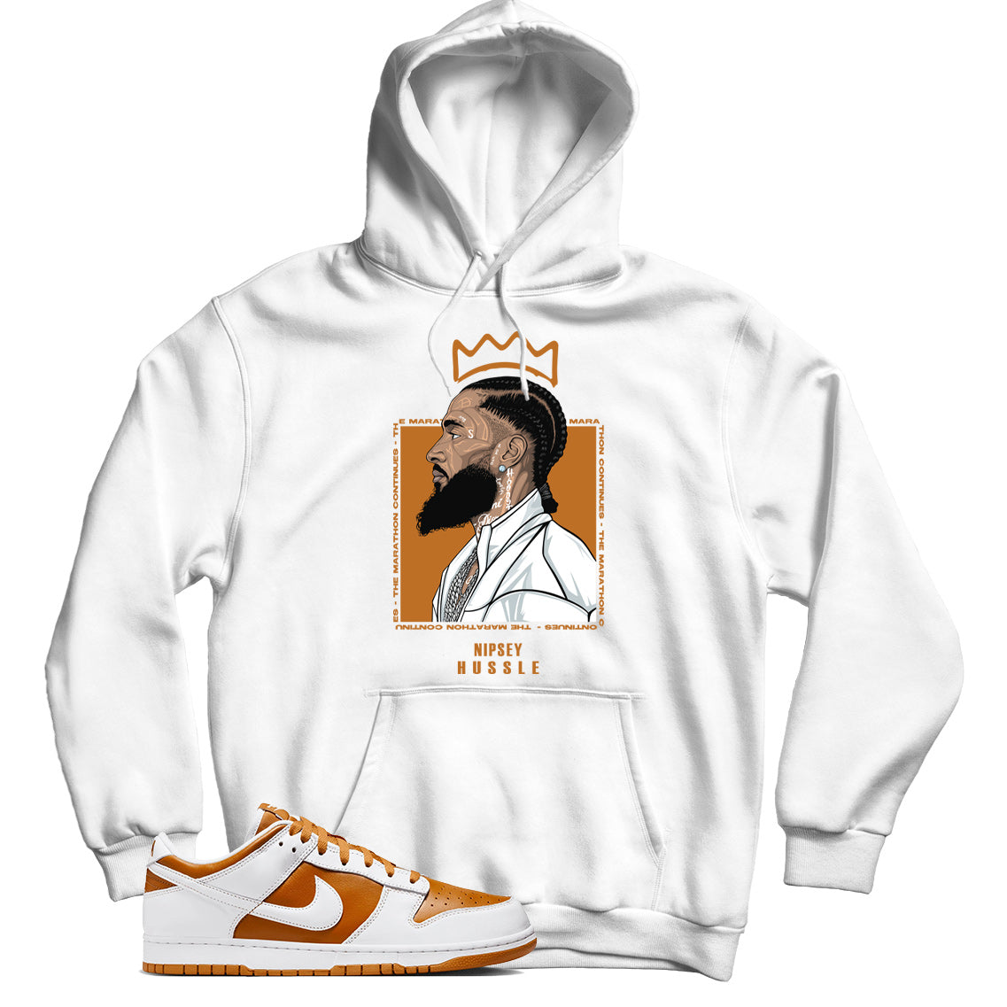 Dunk Low Reverse Curry hoodie