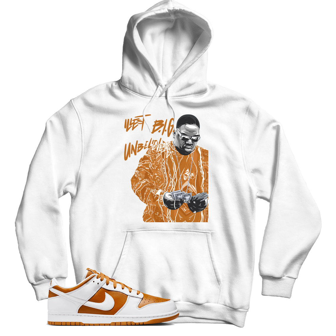 Dunk Low Reverse Curry hoodie