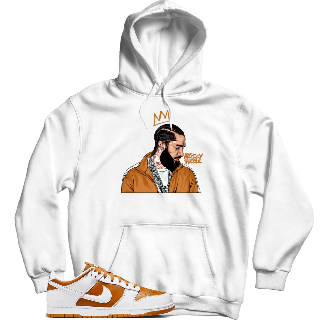 Dunk Low Reverse Curry hoodie