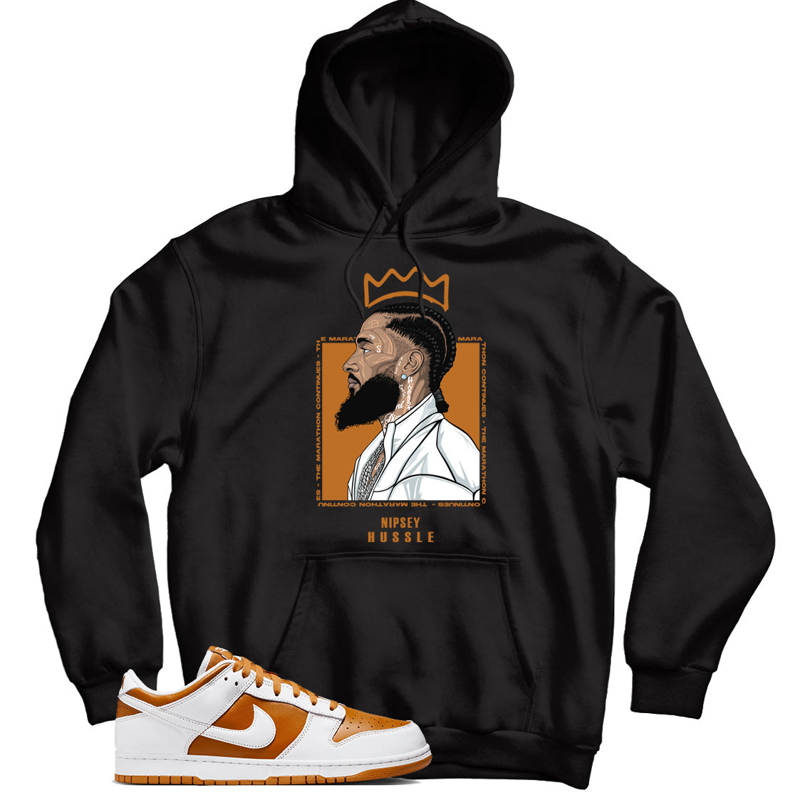 Dunk Low Reverse Curry hoodie