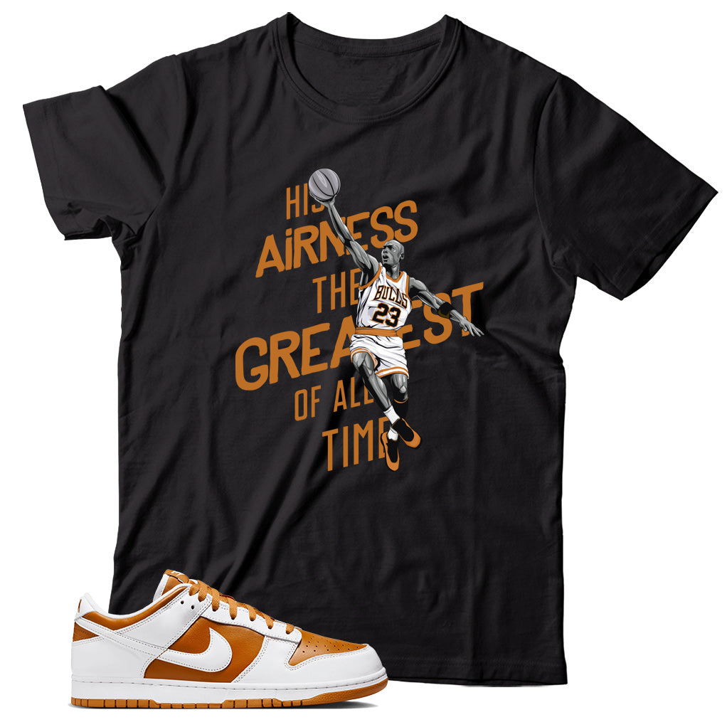 Dunk Low Reverse Curry shirt