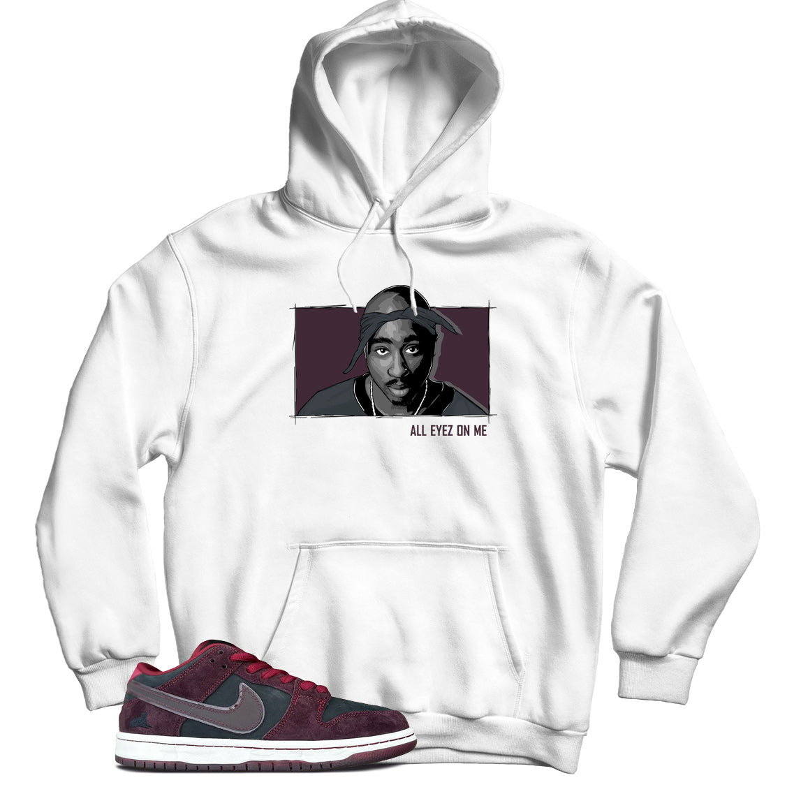 Dunk Low Riot Skateshop hoodie