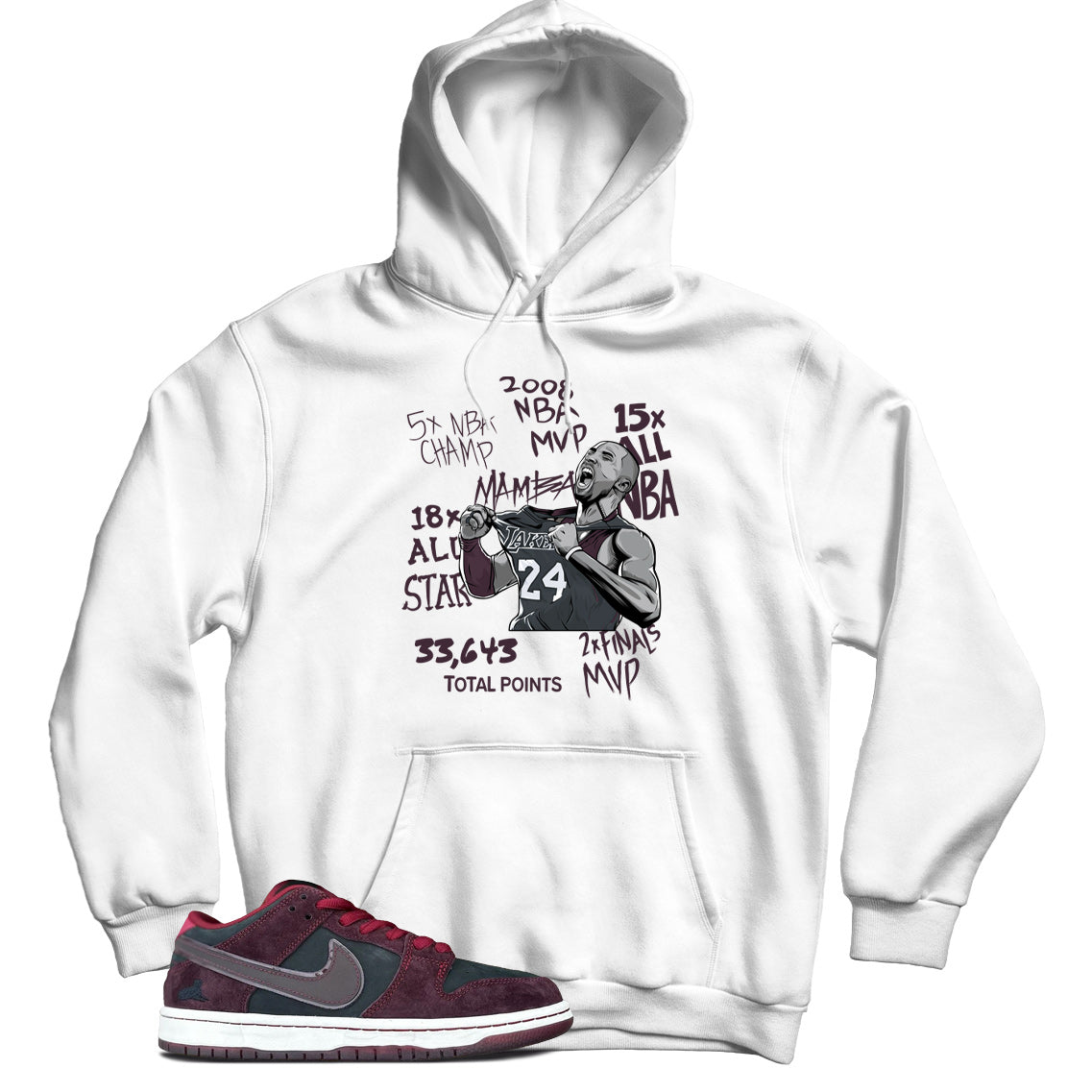 Dunk Low Riot Skateshop hoodie