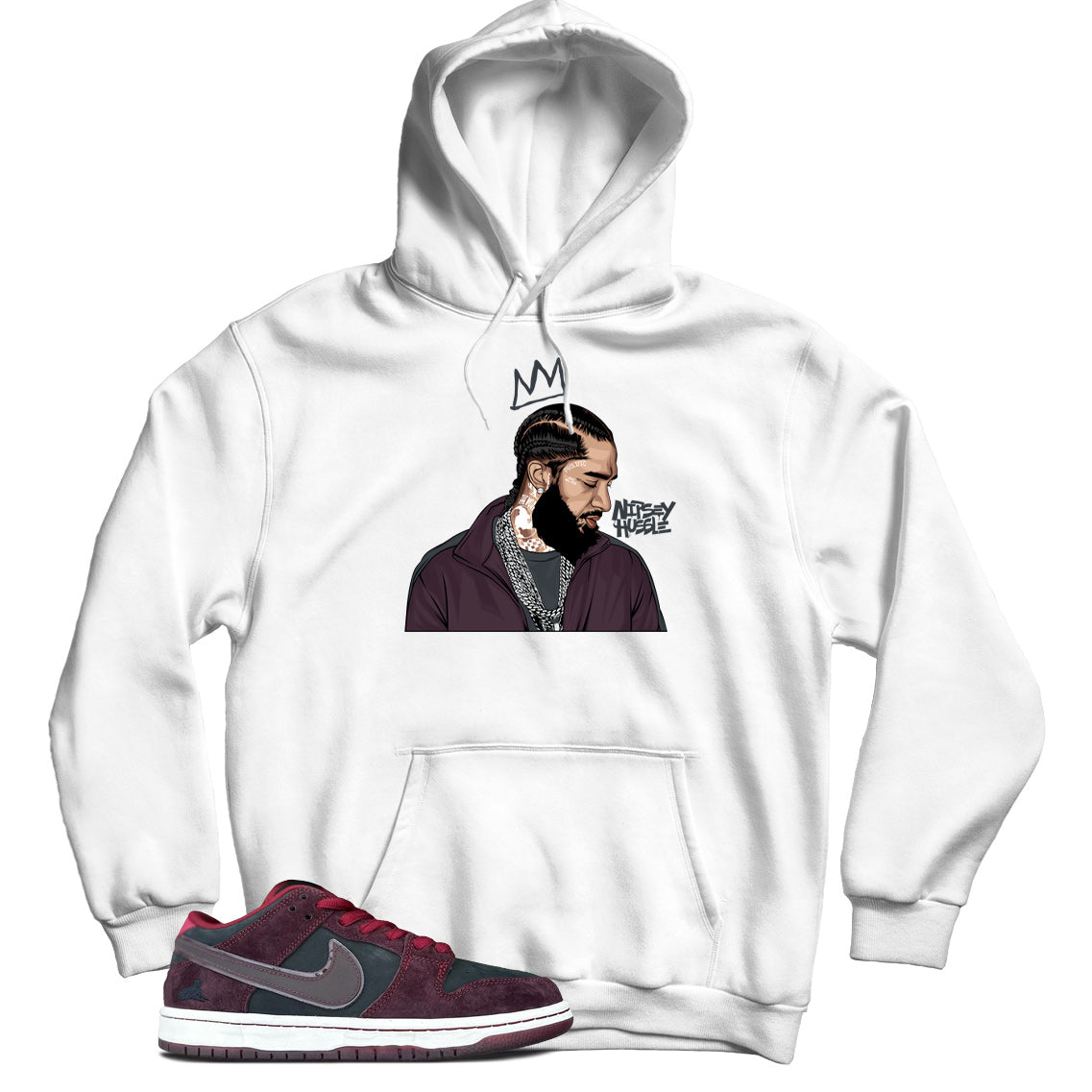 Dunk Low Riot Skateshop hoodie