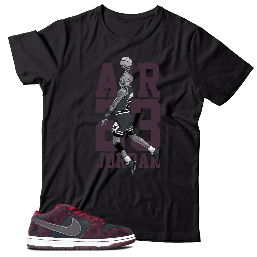 Dunk Low Riot Skateshop shirt