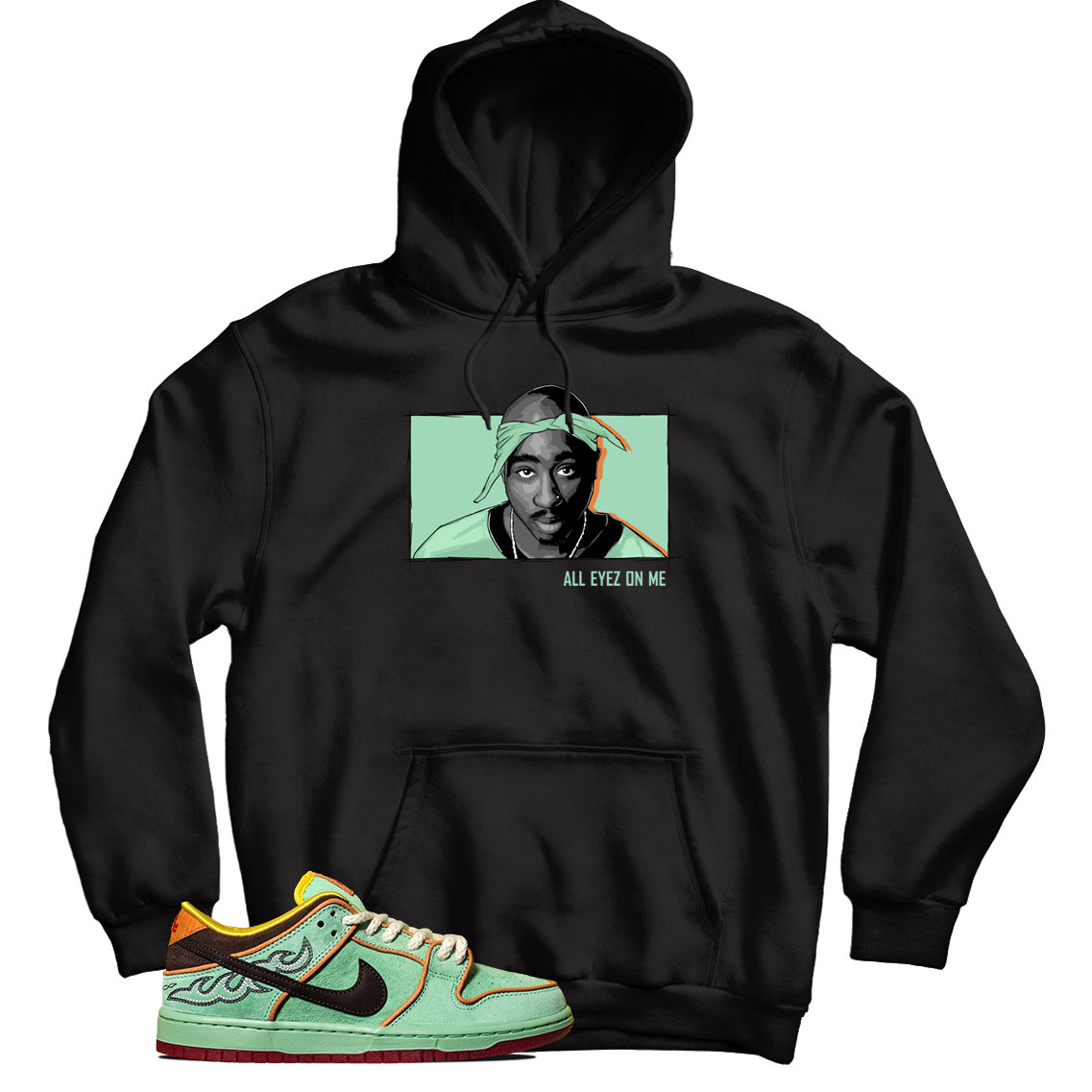 Dunk Low Rodeo Tourmaline hoodie